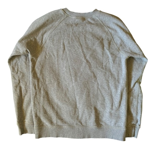 Hanna Andersson Women’s XS gray french terry sweatshirt with classic red heart - Picture 2 of 6